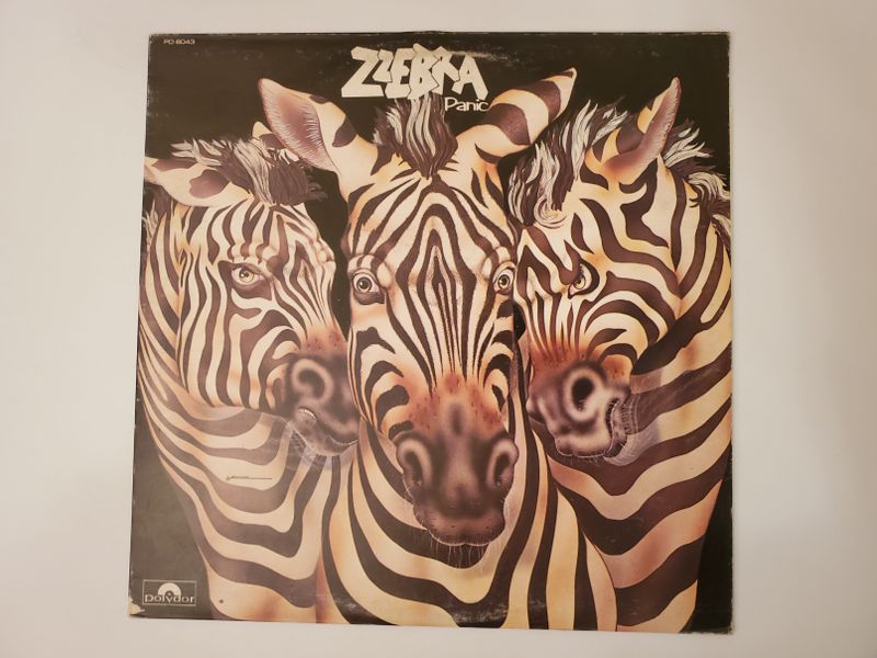 Zebra Panic vinyl record